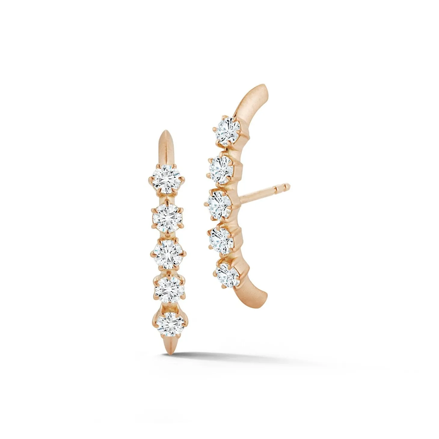 Catherine Half Hoop Earring