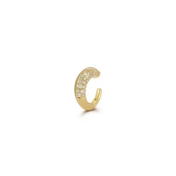Frankie Half Diamond Ear Cuff