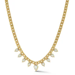 Hanging Envoy Curb Necklace