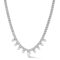 Hanging Envoy Curb Necklace
