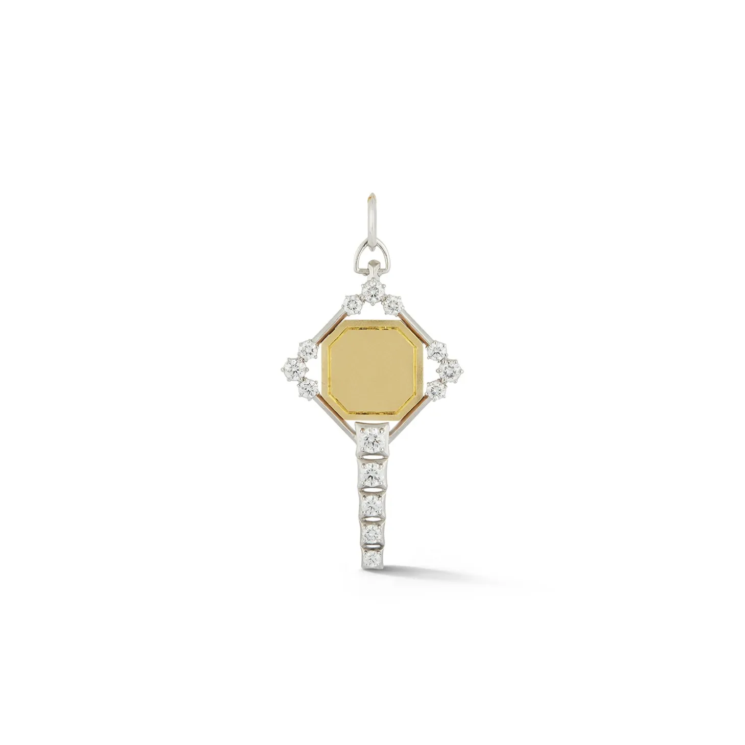Harlow Two-Tone Key Charm
