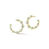 Large Kismet Diamond Hoops