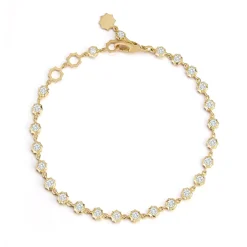 Large Sophisticate Diamond Line Bracelet