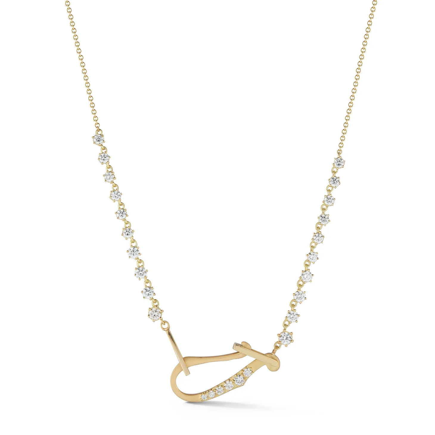 Lola Diamond Line Necklace