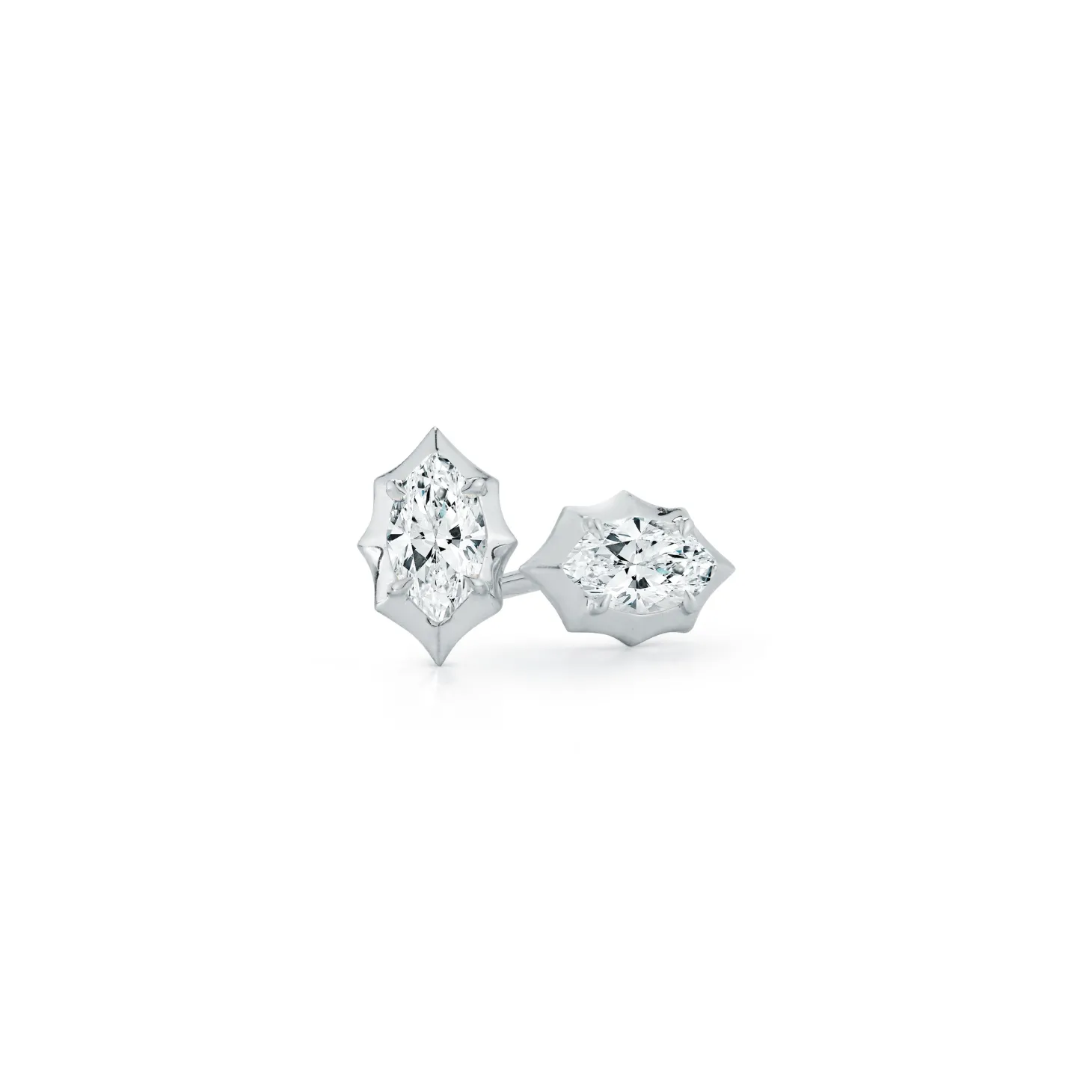 Maverick Stud Diamond Earrings