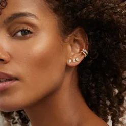 Maverick Stud Diamond Earrings