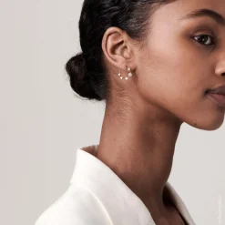 Medium Kismet Diamond Hoops