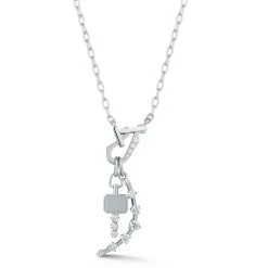 Mini Diamond Lola Key Charm Set