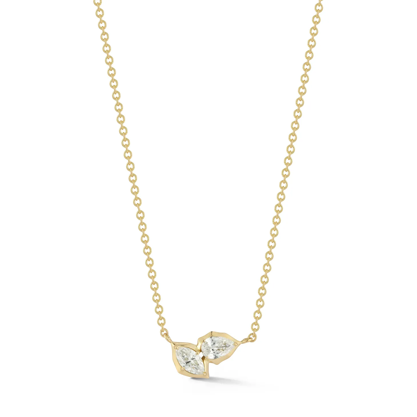 Poppy Two-Stone Pendant