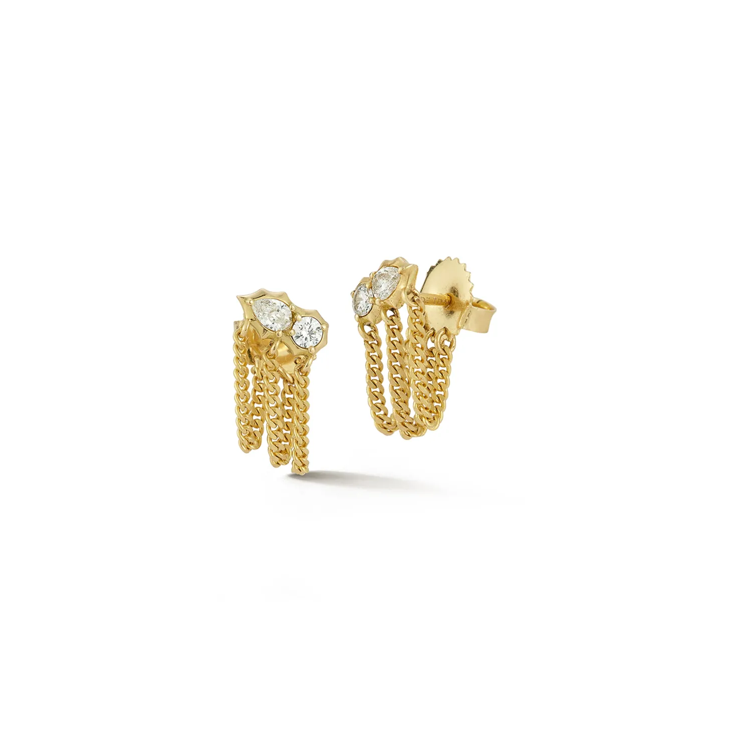 Posey Chain Loop Earrings