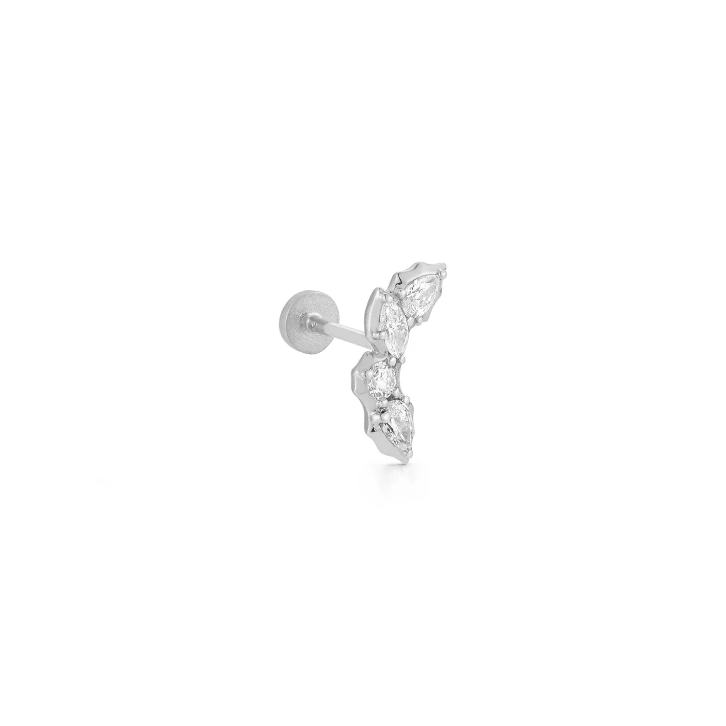 Posey Curve Flatback Stud