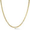 Posey 3-Station Curb Necklace