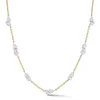 Posey Two-Tone Station Necklace