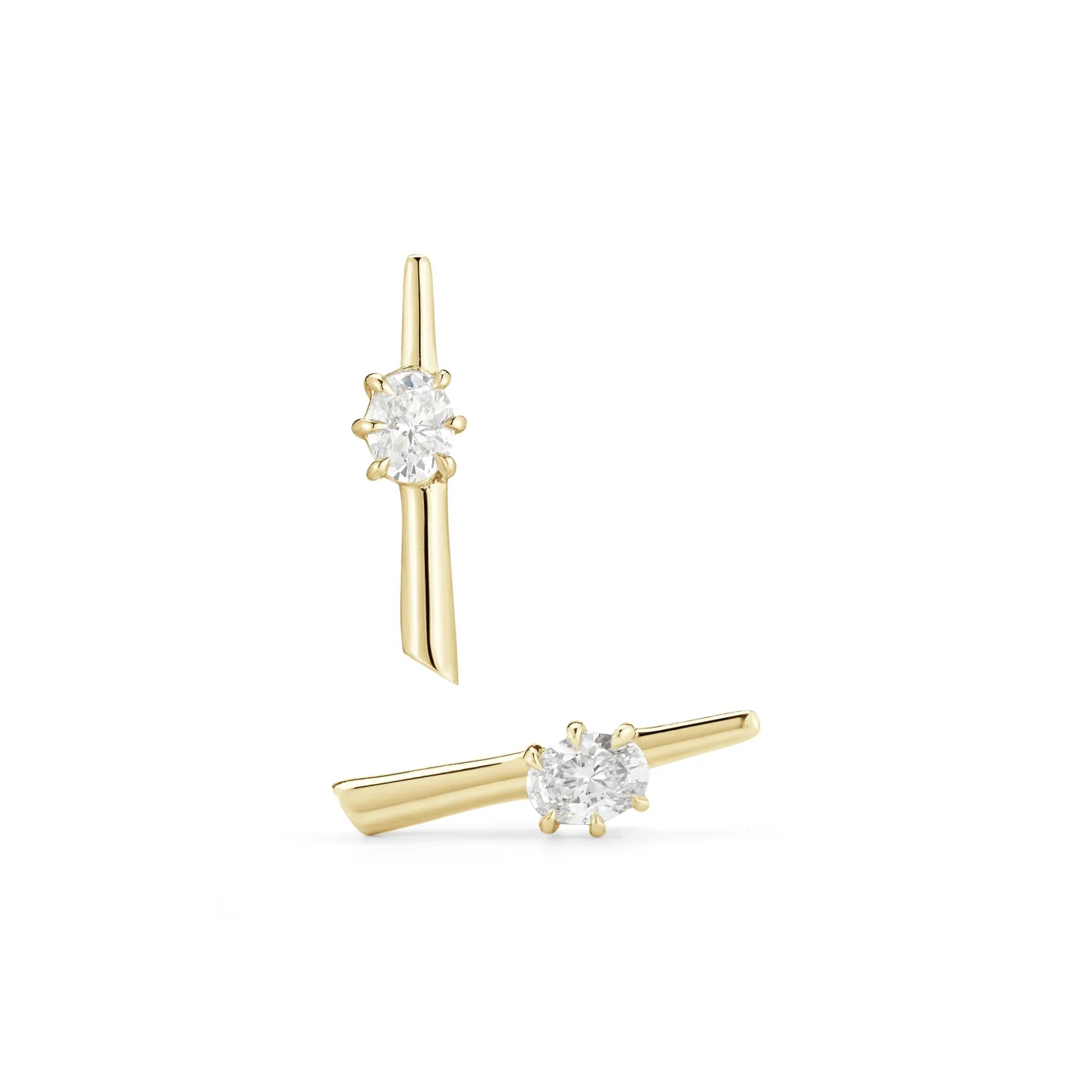 Rae Diamond Stud Earrings