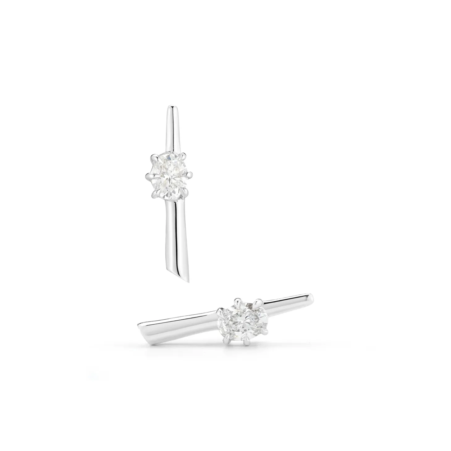 Rae Diamond Stud Earrings