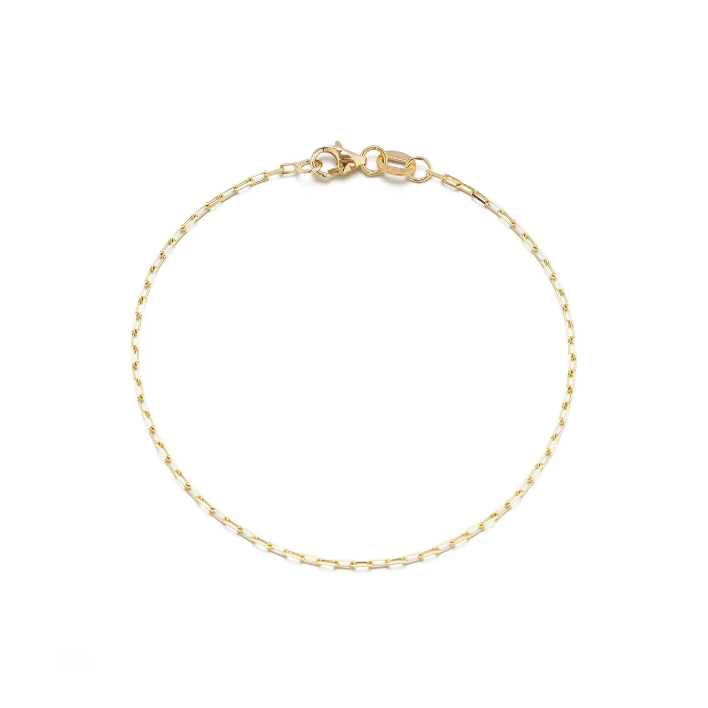 Rectangle Chain Bracelet No.40