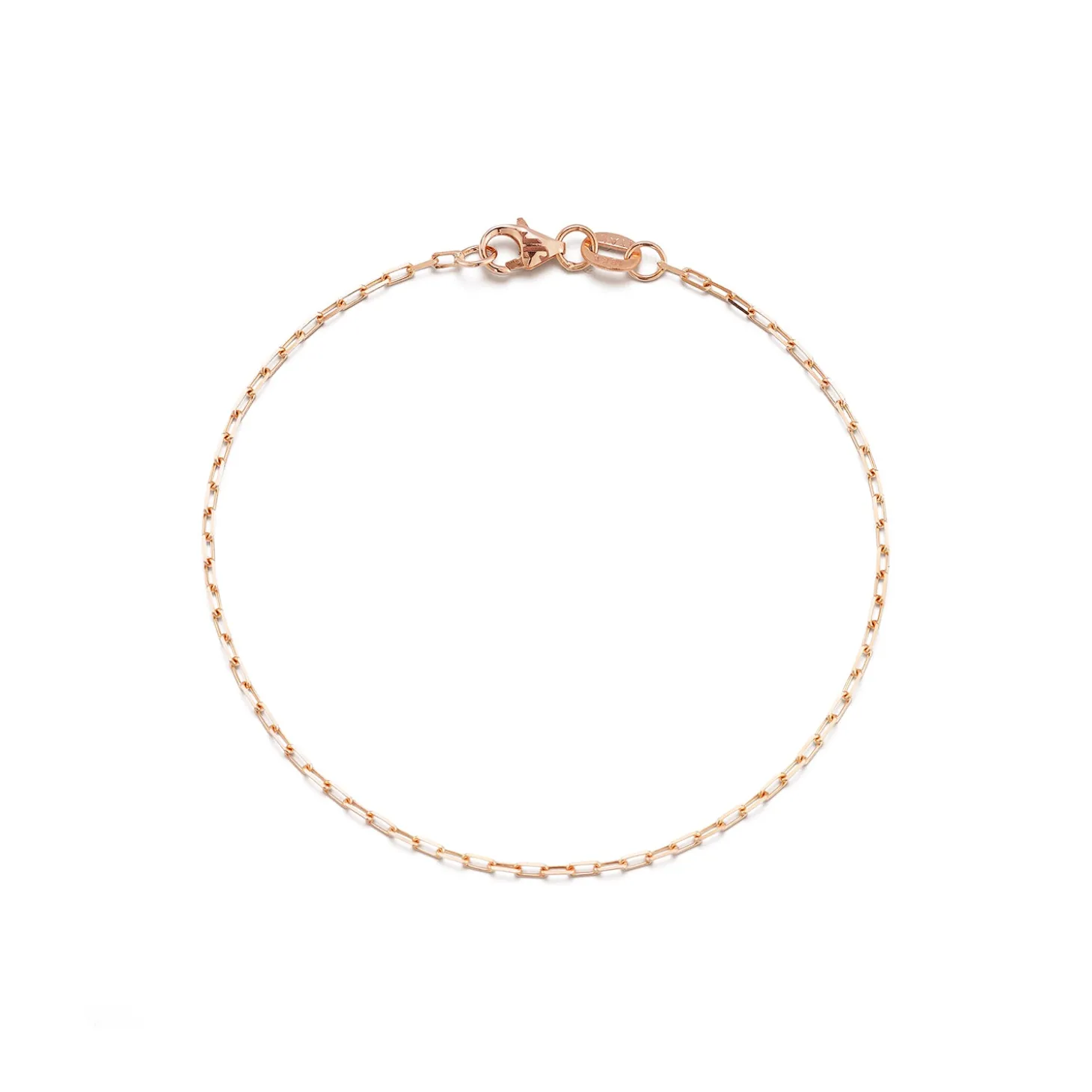 Rectangle Chain Bracelet No.40