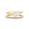 Sadie Solitaire Ring, Fancy Center