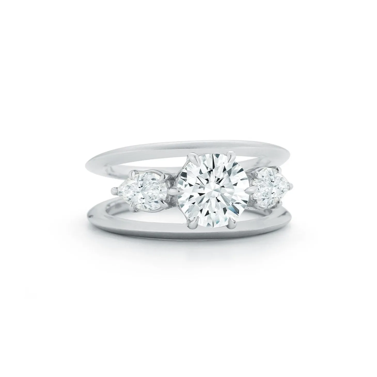 Sadie Three Stone Ring