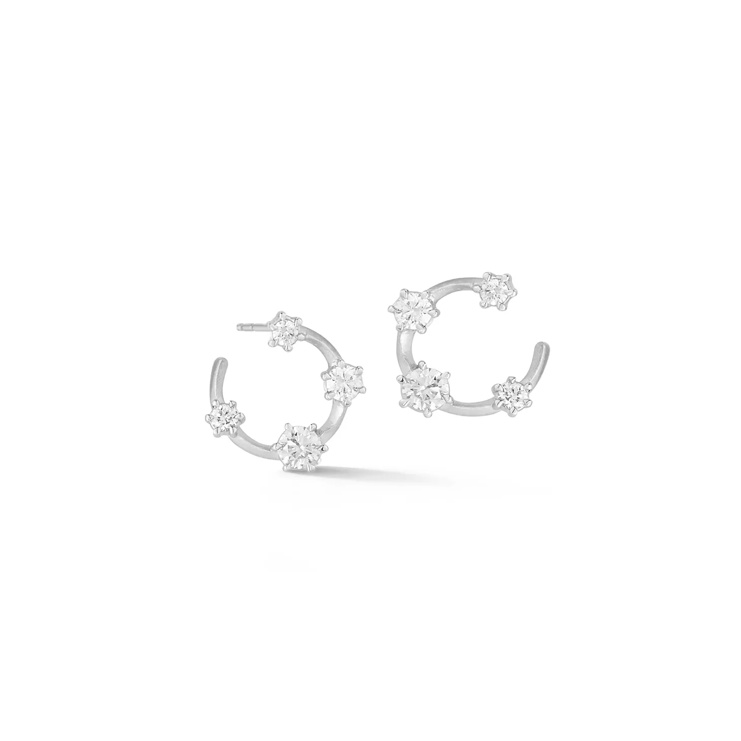Small Kismet Diamond Hoops