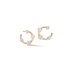 Small Kismet Diamond Hoops