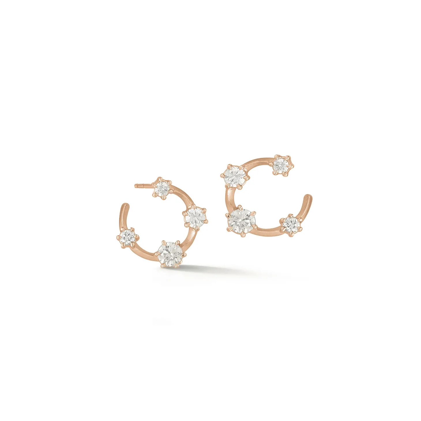 Small Kismet Diamond Hoops