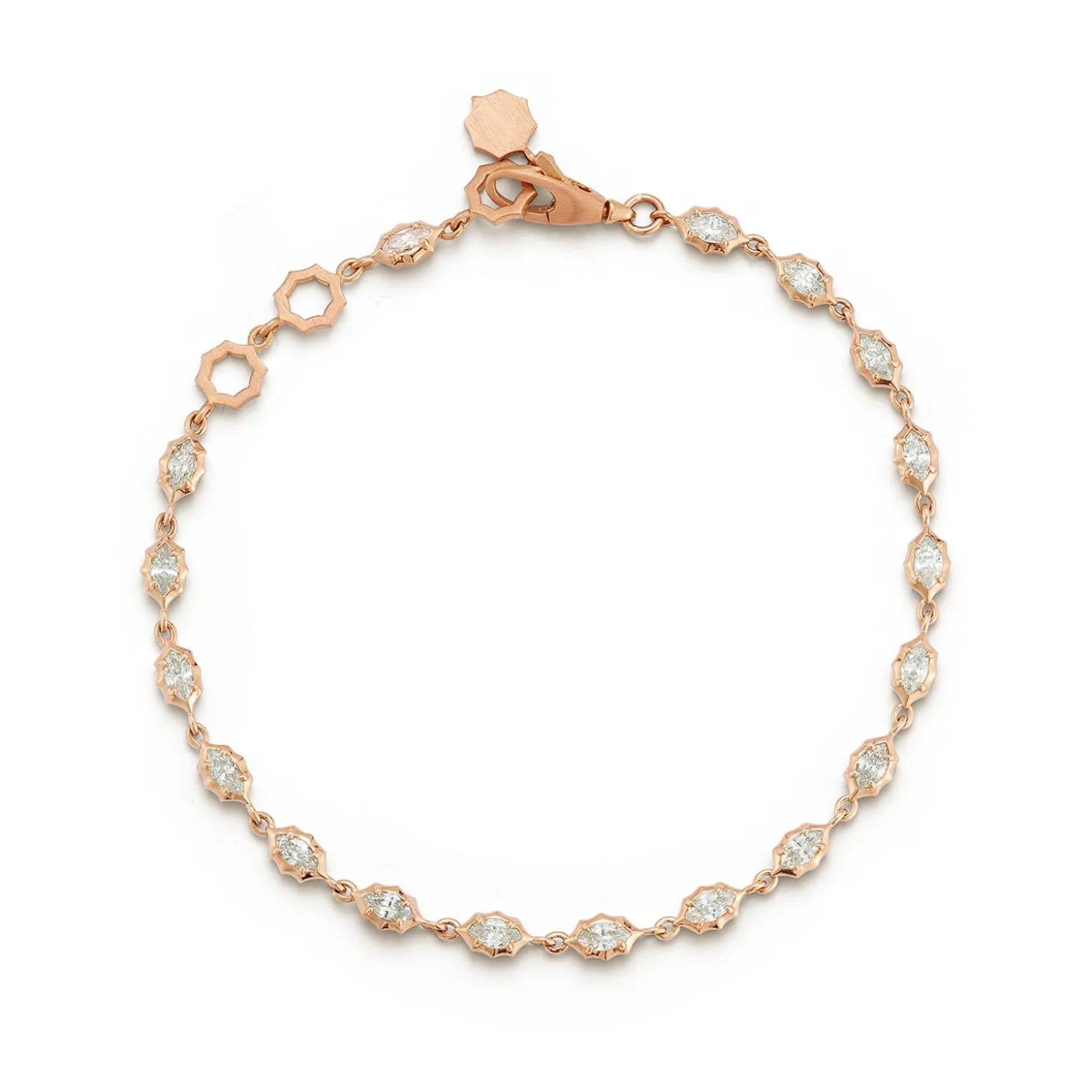 Small Maverick Diamond Line Bracelet