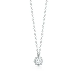 Sophisticate Diamond Solitaire Pendant