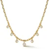 Sophisticate Hanging Diamond Necklace
