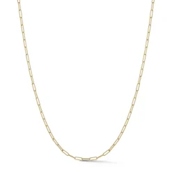 Tatum Small Rectangle Chain Necklace